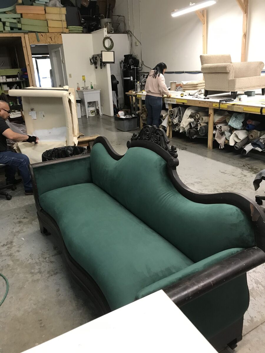 Upholstery detail