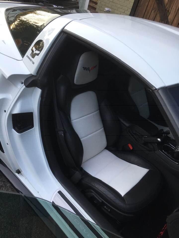 Reupholstery detail