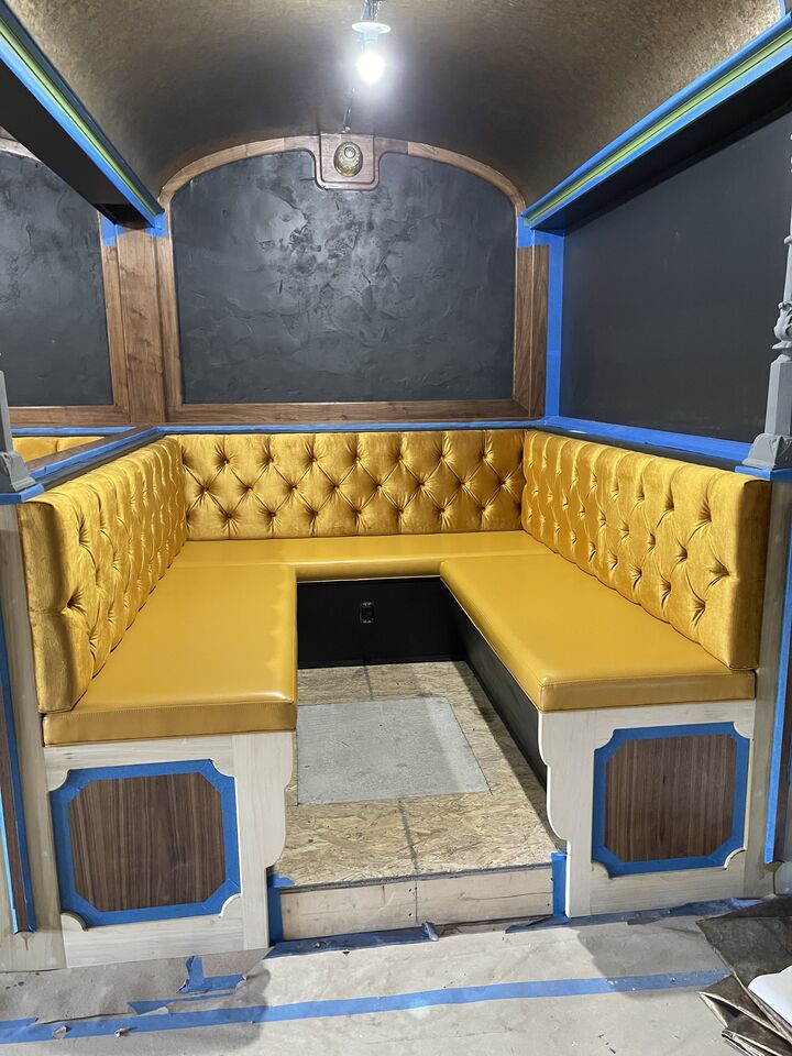 Commercial upholstery